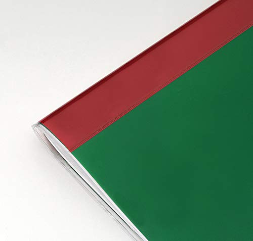 10 Copriquaderni Trasparenti A4 Con Etichetta - Multicolori, Dorso Rinforzato