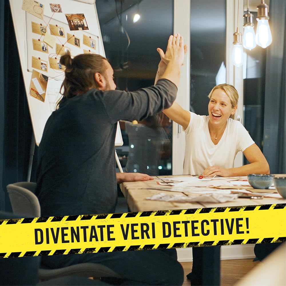 Hidden Games - Record Criminali: Il Roy è Morto, Gioco Investigativo In Francese, Escape Room Da Tavolo 1-6 Giocatori, 16+