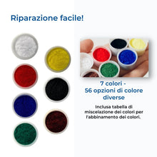 Carica l'immagine nel visualizzatore di Gallery, ATG Kit riparazione sedili auto in tessuto - Rivestimento tappezzeria Auto - Colla per tessuti auto - Toppe per sedili auto - Per tutta la tappezzeria – 13 pezzi (Confezione Assortita)