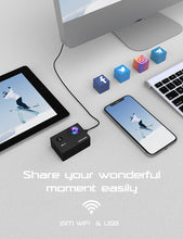 Carica l'immagine nel visualizzatore di Gallery, Apexcam 4K Action Cam 20MP Con Scheda di Memoria 64GB WiFi Sports Camera Ultra HD Telecamera subacquea 40M 170 ° Wide Angle 2.4G Telecomando Time Lapse 2x1050mAh Batterie