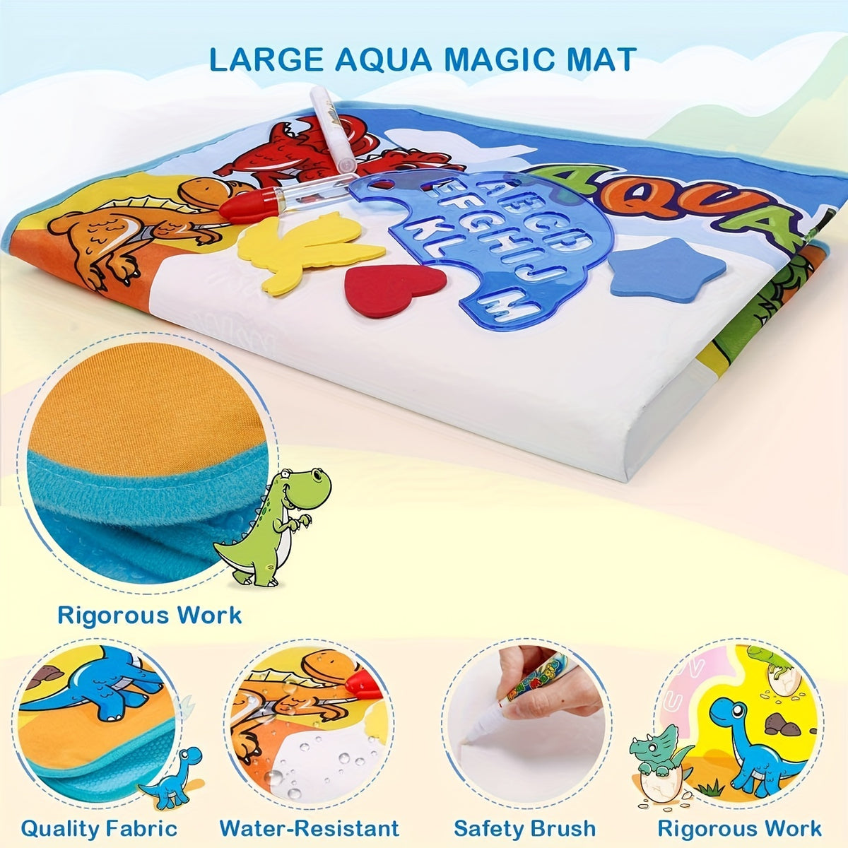 Aladine Stampo Lovely Love - Set Da 15 Timbri In Legno Con Inchiostro Per Bambini (7-11 Anni)
