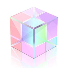 Carica l'immagine nel visualizzatore di Gallery, SIMUER Cubo del Prisma a Dispersione RGB Vetro Ottico Prisma...
