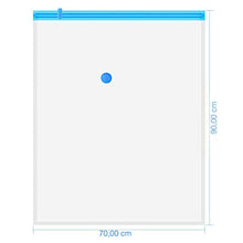 Carica l'immagine nel visualizzatore di Gallery, alenyk [Marchio Italiano Sacchetti Salvaspazio Sacchi Sottovuoto 70x90cm...