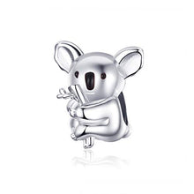 Carica l'immagine nel visualizzatore di Gallery, Charm a forma di koala in argento Sterling 925, collezione Animal Zoo,... - Ilgrandebazar