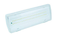 Carica l'immagine nel visualizzatore di Gallery, LAMPADA PLAFONIERA EMERGENZA 50 LED 4W 406LM INCASSO PARETE 91062 [Classe di...