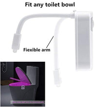 Carica l'immagine nel visualizzatore di Gallery, Lampada Notturne igienici Bagno WC Led Luce con notte Sensore di Movimento,...