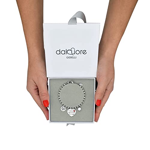Bracciale Amicizia Ipoallergenico Donna - Acciaio 316L, Regolabile, Con Ciondoli E Confezione Regalo - Foto 11
