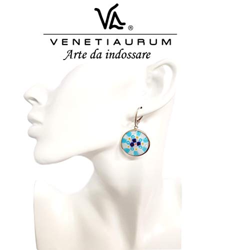 Venetiaurum - Orecchini lunghi per Donna in Vetro originale di Murano e