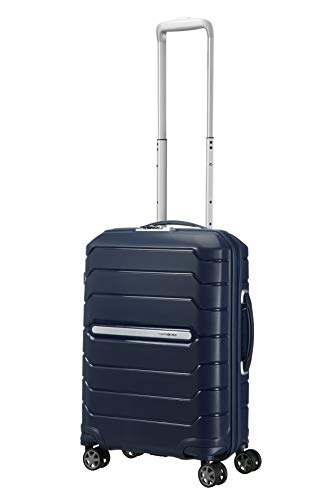 Samsonite Flux Spinner S Bagaglio a Mano S (55cm-44L), Blu (Navy