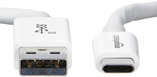 Carica l'immagine nel visualizzatore di Gallery, AmazonBasics - Cavo maschio USB Type-C a USB-A 3.1 Gen 2, 0,9 metri, Bianco - Ilgrandebazar