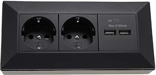 Presa schuko 2P+T 10/16A 250V universale 2 moduli Presa schuko 2P+T 10/16A 250V universale 2 moduli