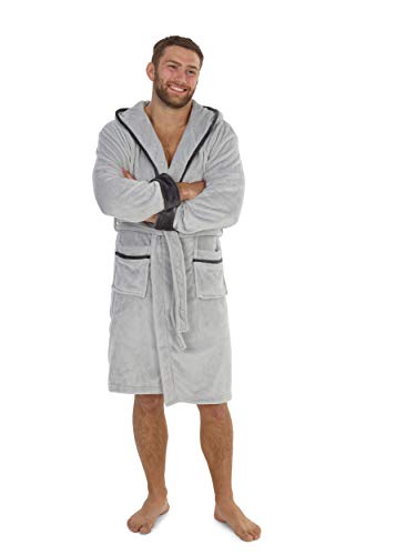 CityComfort Vestaglia Uomo In Pile Con Cappuccio: Il Caldo Abbraccio Che Meriti Per Rilassarti