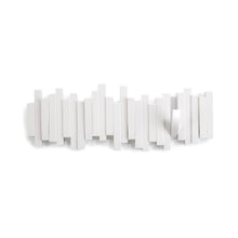 Carica l'immagine nel visualizzatore di Gallery, Umbra Ganci da Parete Ribaltabili, Bianco - Ilgrandebazar