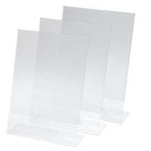 Carica l'immagine nel visualizzatore di Gallery, SY110 Porta-avvisi da tavolo / Porta-brochure banco, con base a L, für A4 - Ilgrandebazar