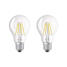 Carica l'immagine nel visualizzatore di Gallery, Osram Lampadine LED tutto vetro a filamento E27, =40W, luce 4 W, Bianco - Ilgrandebazar