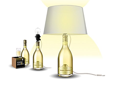 La Luce Stappa e Illumina - Trasforma Bottiglie in lampade 30 Secondi –