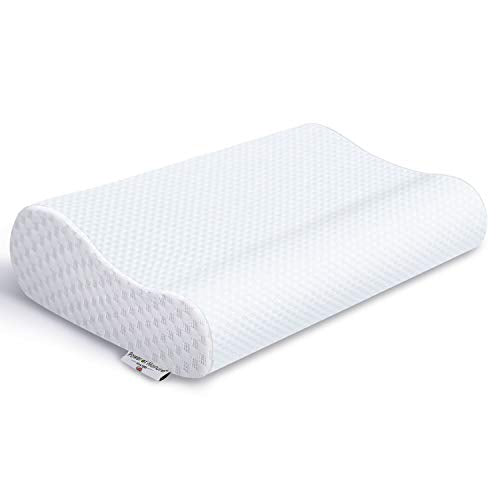 Cuscino Memory Foam Cervicale LAMB - Altezza Regolabile, Antirussamento, Traspirante, 50x33cm - Foto 9