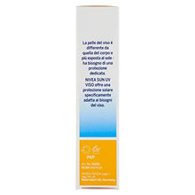 Carica l'immagine nel visualizzatore di Gallery, Nivea Sun UV Viso Crema Solare Anti-Rughe & Anti-Macchie FP50, 50 ml - Ilgrandebazar