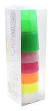 Carica l'immagine nel visualizzatore di Gallery, Mojito Design Linea Bicchieri Cocktail 35 6 Colori, Multicolore,...