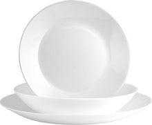 Carica l'immagine nel visualizzatore di Gallery, Luminarc Zelie Servizio Tavola 18 Pezzi, Opale, Bianco 18 pezzi - Ilgrandebazar
