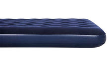 Carica l'immagine nel visualizzatore di Gallery, Bestway 67002N - Airbed Blu Floccato Matrimoniale, 191 x 137 x 22 cm
