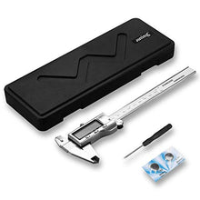 Carica l'immagine nel visualizzatore di Gallery, Calibro Digitale - JUNING Caliper metrico da 150mm elettronico in acciaio A - Ilgrandebazar