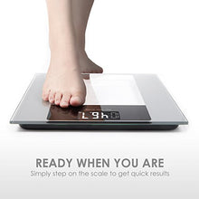 Carica l'immagine nel visualizzatore di Gallery, Deik Bilancia Pesapersone Digitale Tecnologia Step-on, Autospegnimento Bianco - Ilgrandebazar