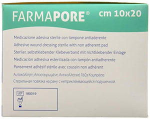 Med's 1206311020M Farmapore Cerotti Medicazione Adesiva 10 x 20 cm, 50 pezzi - Ilgrandebazar