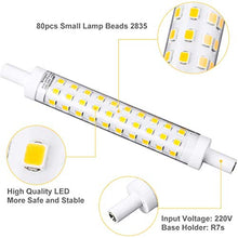 Carica l'immagine nel visualizzatore di Gallery, KINGSO 2 Pack R7s Lampada LED 10W 800LM 118mm - 2 - Ilgrandebazar