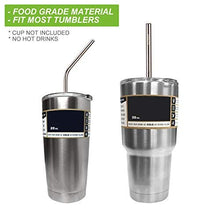 Carica l'immagine nel visualizzatore di Gallery, HOOMEE Cannucce in Acciaio Inox Riutilizzabili (Set da 8), Formato Famiglia - Ilgrandebazar