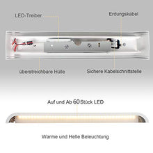 Carica l'immagine nel visualizzatore di Gallery, 2 Pezzi LED Lampada da Parete 16W Bianco 2x 16w Caldo - Alluminio