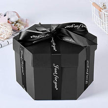 Carica l'immagine nel visualizzatore di Gallery, VEESUN Explosion Box, Scrapbook DIY Photo Album, Fai da Te di Scatola Nero