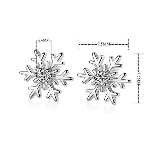 Orecchini Punto Luce Cipollina In Argento Con Zirconi 5 Mm | - La - Foto 3
