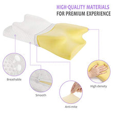 Carica l'immagine nel visualizzatore di Gallery, Feagar Cuscino Cervicale - in Memory Foam, Dormire 1