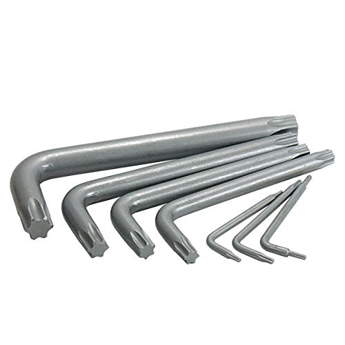 Set Chiavi Torx Forate S&amp;R - TX10 A TX50 | Per Bici, Auto, Moto Ed Elettrodomestici | Acciaio Nichelato