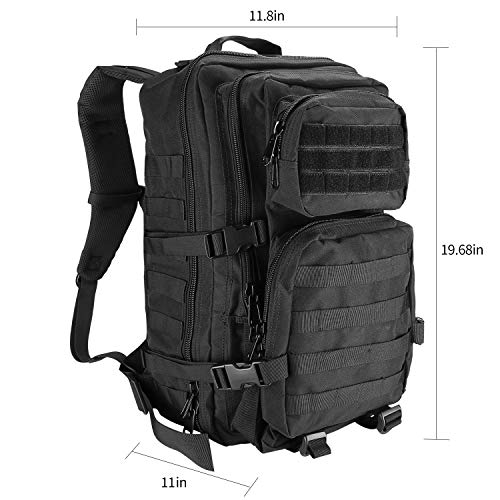 Zaino Tattico Militare 35-48L ProCase – Grande Capacità 3 Giorni, Impermeabile, Con Sistema MOLLE, Perfetto Per Caccia, Trekking, Campeggio E Viaggi