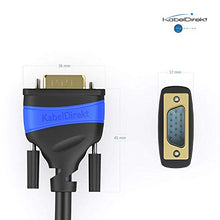 Carica l'immagine nel visualizzatore di Gallery, KabelDirekt Cavo VGA, 15-pin, Supporta Full HD 1080p, 2560x1600, 3D, per 10M - Ilgrandebazar