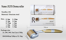 Carica l'immagine nel visualizzatore di Gallery, ZGTS Derma Roller, rullo di titanio con micro aghi, strumento per ZGTS-0.5MM - Ilgrandebazar