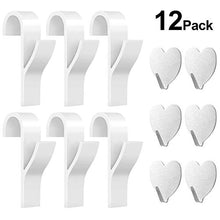 Carica l'immagine nel visualizzatore di Gallery, Huker Ganci per Termoarredo Bagno 6 Pezzi di Appendini e 6...