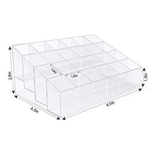Carica l'immagine nel visualizzatore di Gallery, Mobengo Porta rossetto, astuccio in acrilico trasparente per 24 slot - Ilgrandebazar