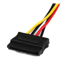 Carica l'immagine nel visualizzatore di Gallery, Startech.Com Adatattore Splitter Cavo di Alimentazione Y Lp4 a 2 Sata...