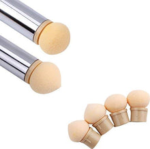 Carica l'immagine nel visualizzatore di Gallery, Doppia testa Spugna di pennellino per unghie , ideale fare le two