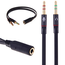 Carica l'immagine nel visualizzatore di Gallery, SmartEra® 3.5mm Femmina a Maschio 2 Gold Plated cuffia microfono Audio... - Ilgrandebazar