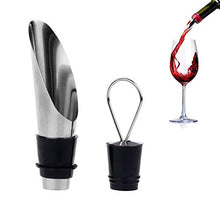 Carica l'immagine nel visualizzatore di Gallery, le bottiglie di vino in acciaio inossidabile aerating beccuccio e Pack 5 - Ilgrandebazar