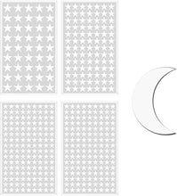 Carica l'immagine nel visualizzatore di Gallery, Adesivi da Parete Fluorescenti 425pcs, Yosemy 4 Pezzi Stelle e...