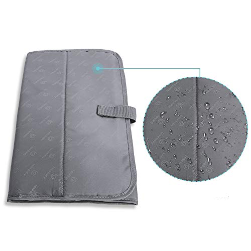 Fasciatoio Portatile Lekebaby - Pieghevole Impermeabile 63x35 Cm Con Cuscino - Foto 5