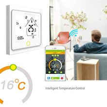 Carica l&#39;immagine nel visualizzatore di Gallery, Termostato WiFi per Caldaia a Gas/Acqua,Termostato intelligente Bianco
