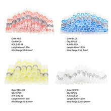 Carica l'immagine nel visualizzatore di Gallery, 150 Pezzi Connettori Termoretraibili Saldanti,Preciva Guaine... - Ilgrandebazar