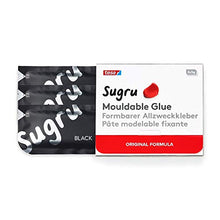 Carica l'immagine nel visualizzatore di Gallery, Tesa 2019 Colla Modellabile Sugru-Formula Originale-Nero (3 Pezzi) Nero - Ilgrandebazar