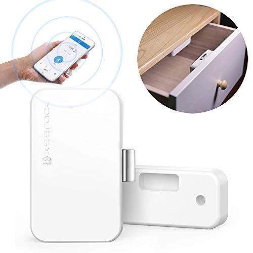Kobwa Keyless cabinet Smart Lock, wireless Bluetooth invisibile antifurto... - Ilgrandebazar